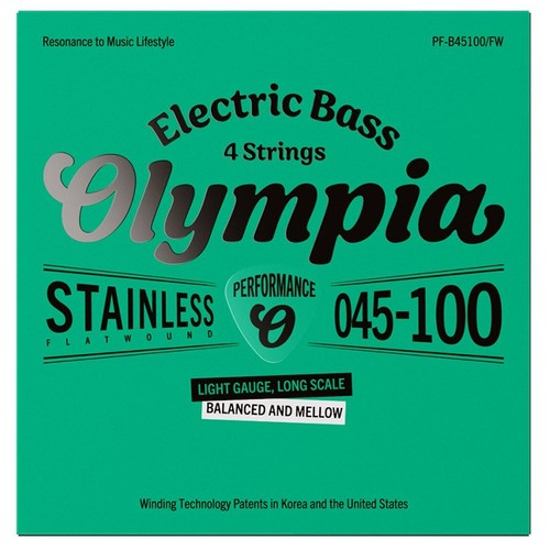 Flatwound basso jazz set - flatwound,