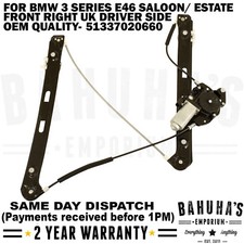 BMW E46 Alzacristalli