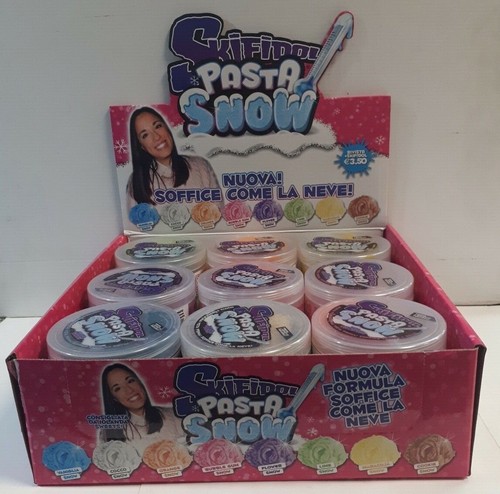 Slime skifidol pasta - pasta, snow