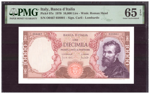 Italy 000 lire 1970 - italy,