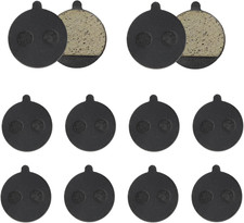 5 Coppie Pastiglie Freni a Disco Rotondo, Sostituzioni Di Pattini Freno per Bici