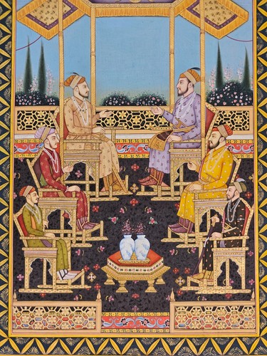 Dipinto mano mughal - a,