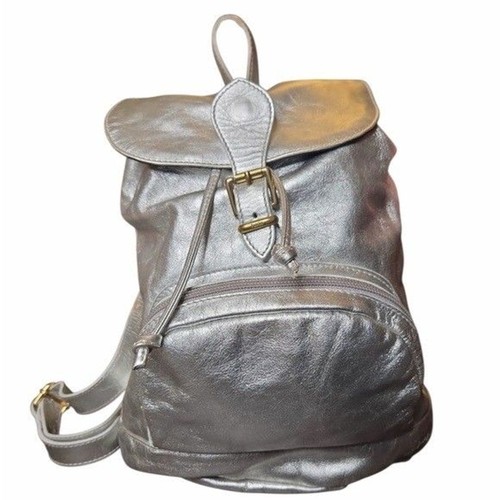 Zaino furla argento - zaino, pelle