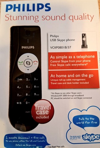 Philips voip0801b telefono - voip0801b/37,