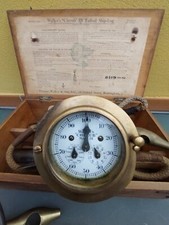 Antico Solcometro Meccanico Walker's Cherub III Taffrail ship-Log