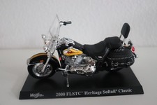 Moto Maisto 2000 FLSTC Heritage Softail Classic Harley Davidson scala 1:18