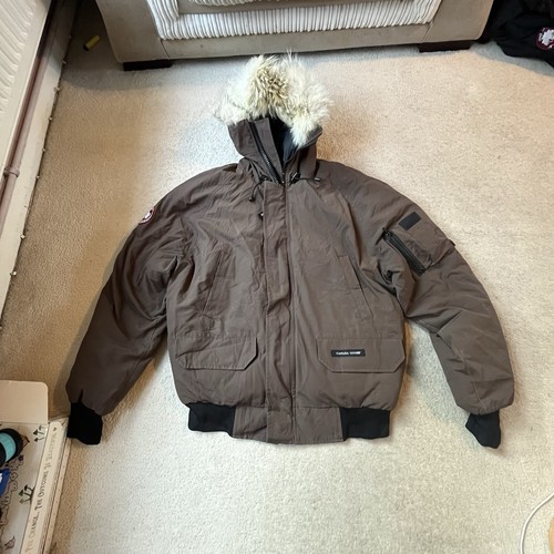 Parka piumino marrone canada - parka,