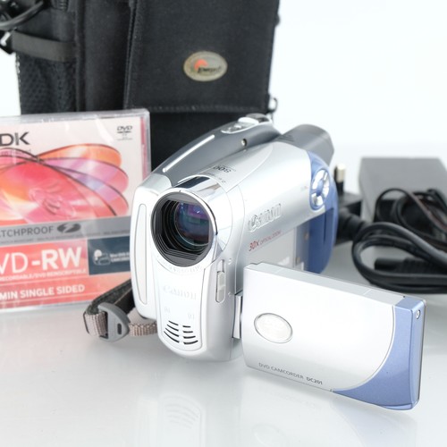 Videocamera dvd canon - canon, dc201
