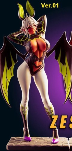 Modellino zest demon girl - demon, in
