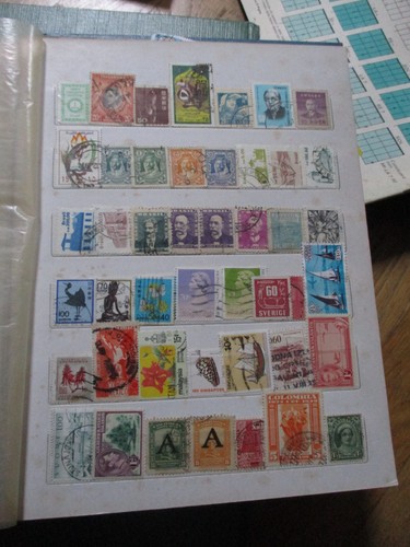 Stock francobolli italia misti - stock,