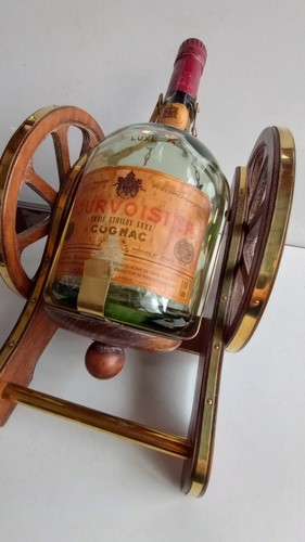 Vtg courvoisier cannon table - courvoisier,