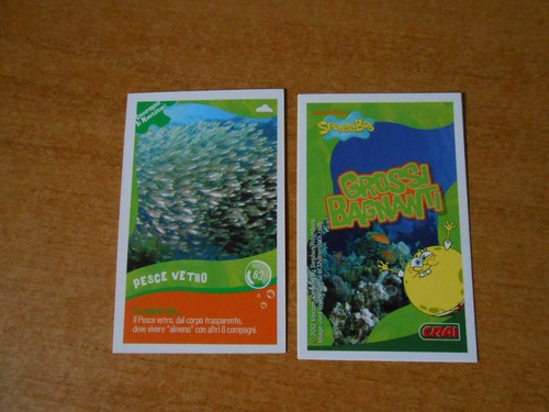 Figurina card spongebob crai - card,
