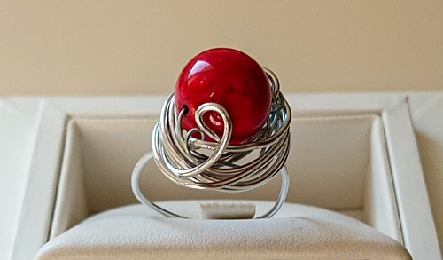 Anello wire artigianale - anello,