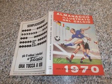 ALMANACCO ILLUSTRATO DEL CALCIO 1970 CARCANO ORIGINALE BELLO PERFETTO CALCIATORI