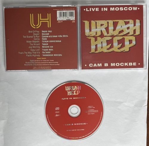 Uriah heep live moscow - cd,
