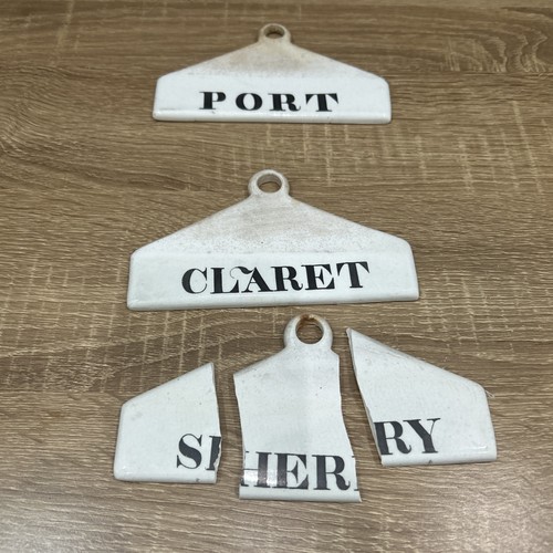 Port wine bin - bin, label
