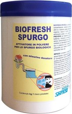 ATTIVATORE BIOLOGICO PER TRATTAMENTO FOSSE SETTICHE E BIOLOGICHE PULIZIA E DEODO