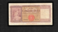 BANCONOTA LIRE 500  DM 14