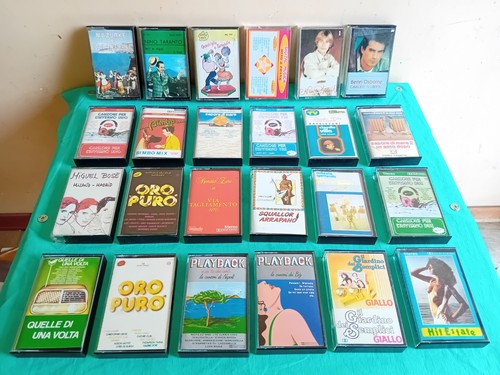 Lotto misto musicassette - lotto,