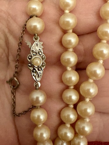Lunga collana perle - di,