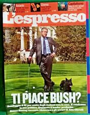 RIVISTA L'ESPRESSO n.22 del 2004 " TI PIACE BUSH?  " - RIF.6255