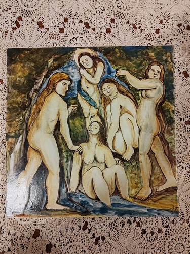 Quadro antico ceramica - quadro,