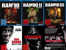 Stallone Uncut RAMBO 1 2 3 4 5