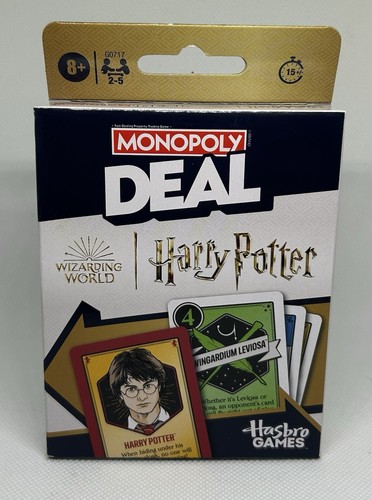 Monopoly deal harry potter - monopoly,
