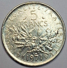 Moneta 5 Franchi Francia