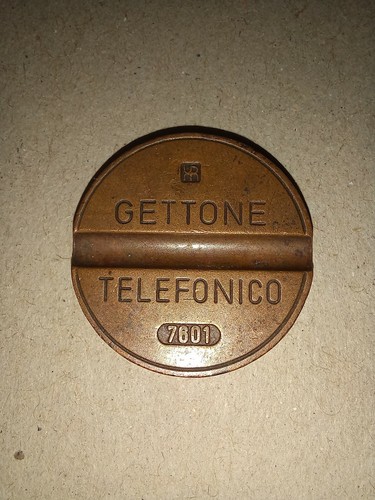 Gettone telefonico 7601