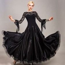 Abito da ballo standard sala da ballo danza valzer costumi danza abiti da ballo