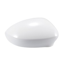 White rearview mirror - white,