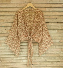 Pura Seta Wrap Top Cravatta