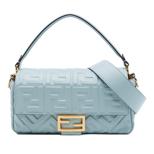 Fendi zucca embossé - zucca, cuir