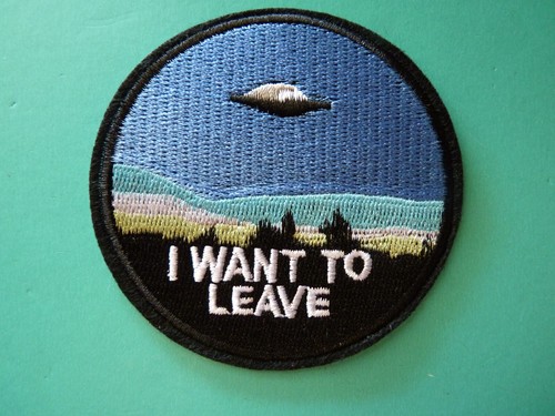 Patch ricamata ufo - patch, i