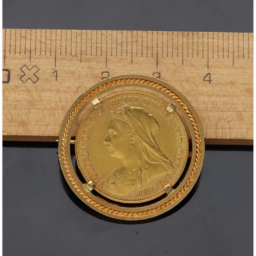 Spilla con sterlina oro 18 - spilla,
