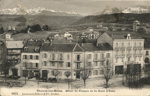 Cpa thonon les - 74,
