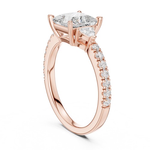 Anello principessa taglio 9 - anello,