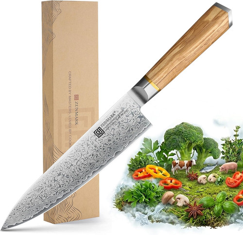 Coltello chef acciaio - da, in