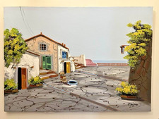 Dipinto Olio su Tela 50X70 cm Quadro firmato