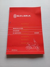Gilera ICE 50 2001 manuale officina TELAIO originale