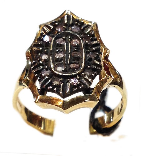 Anello oro argento stile - anello,