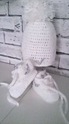 Scarpe mano all uncinetto - scarpe,
