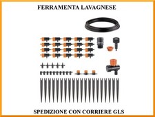 Kit impianto irrigazione a goccia per balconi Claber Drip Kit 20 90764
