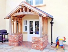 Classic Oak Porch Kit | Curved
