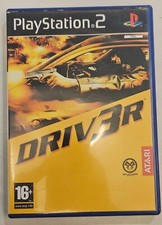 DRIV3R SONY PLAYSTATION 2 COME NUOVO DISCO PERFETTO COMPLETO DI MANUALE ITA PAL