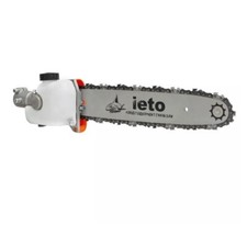 Kit Adattatore da decespugliatore a motosega sega a catena 9 denti tubo 26MM