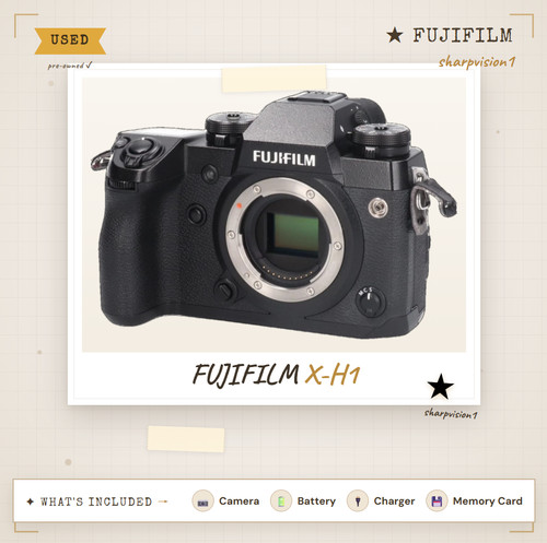 Fuji xh1 24mp - 24mp, corpo