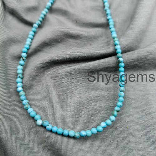 Collana perline turchese - di,