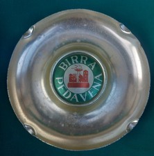 Birra Pedavena Posacenere In Alluminio Vintage .Feltre. Raro. Collezione.